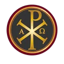 Chi Rho with Alpha and Omega